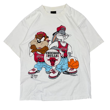  1993 Chicago Bulls Looney Tunes Tee