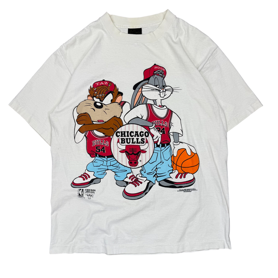 1993 Chicago Bulls Looney Tunes Tee