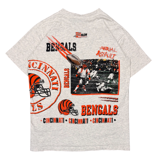 1991 NFL Bengals All Over Print Tee