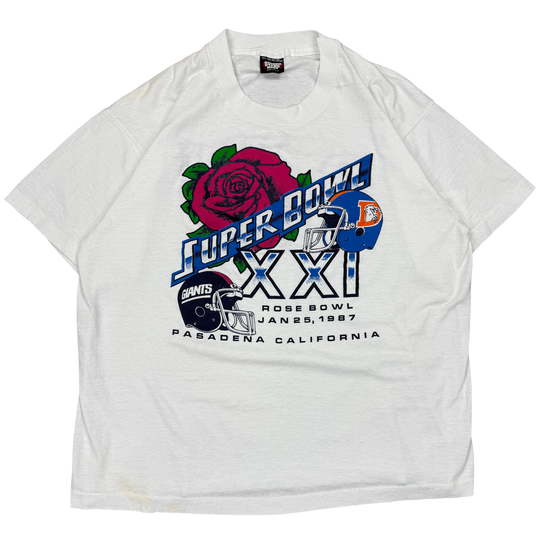 1987 Super Bowl Pasadena California Tee