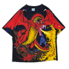 90's Liquid Blue Dragon Tee