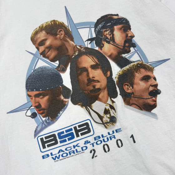 2001 Backstreet Boys Tour Tee