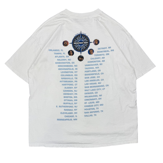 2001 Backstreet Boys Tour Tee