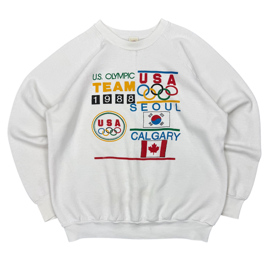 1988 Team USA Seoul Calgary Olympic Crewneck