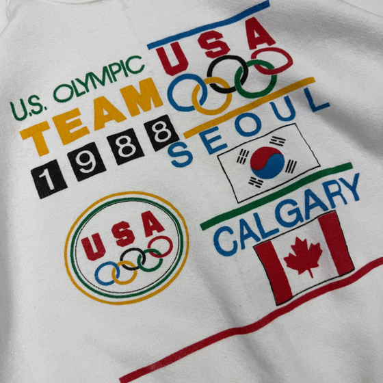 1988 Team USA Seoul Calgary Olympic Crewneck