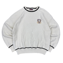  90's LSU Black and White Sweater