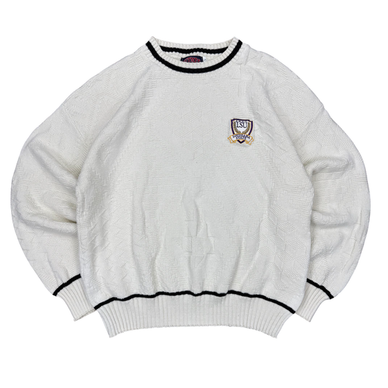 90's LSU Black and White Sweater