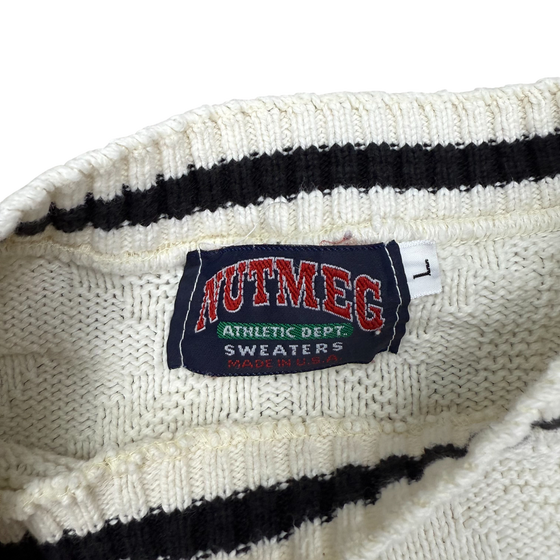 90's LSU Black and White Sweater