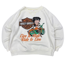  90’s Betty Boop Harley Crewneck