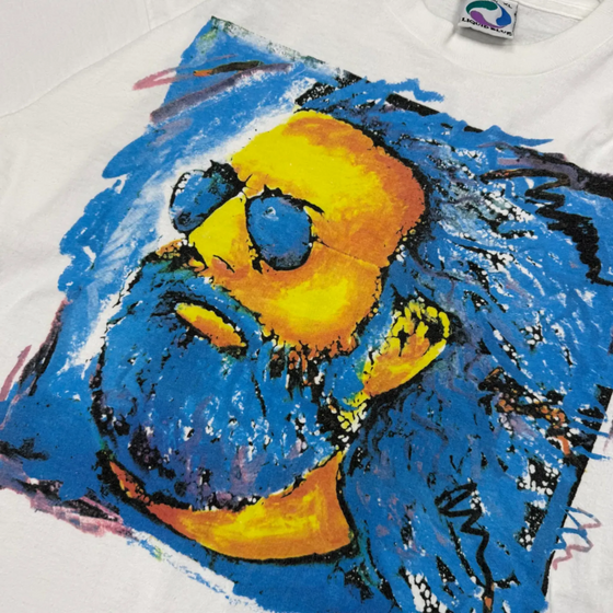 90’s Jerry Garcia Liquid Blue Tee