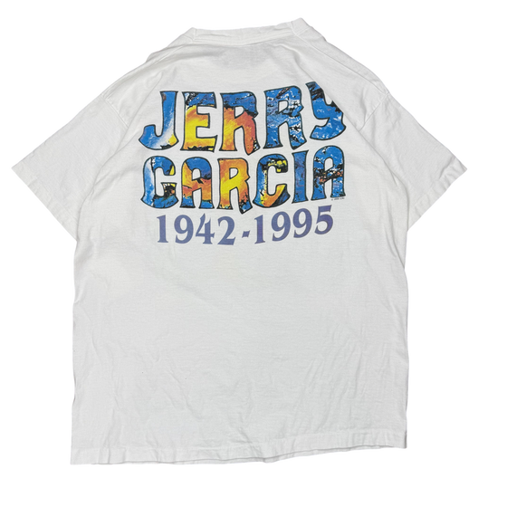 90’s Jerry Garcia Liquid Blue Tee