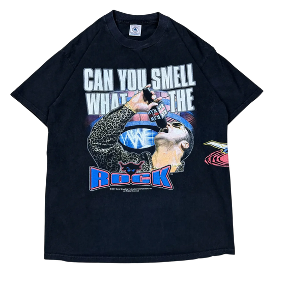 2000's Can you Smell what The Rock is Cooking WWF Tee