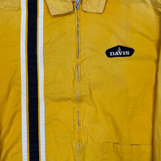 70's Davis Yellow Striped Jacket