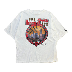 1998 Chicago Bulls Repeat 3-Peat Tee