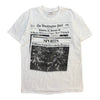 1988 Redskins vs Broncos Super Bowl Newspaper Tee