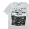 1988 Redskins vs Broncos Super Bowl Newspaper Tee