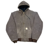 2001 Brown Carhartt Hooded Jacket