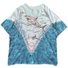 90s Shark Liquid Blue AOP Tee