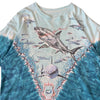 90s Shark Liquid Blue AOP Tee