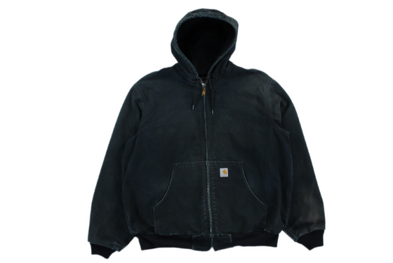 2000s carhartt hooded jacket