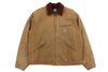 2000s carhartt detroit lined jacket