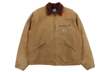  2000s carhartt detroit lined jacket