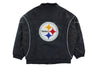 90s pittsburgh starter leather jacket