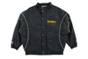 90s pittsburgh starter leather jacket