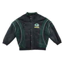  Vintage 90s Green Bay Packers Starter Leather Jacket