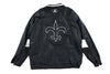 90s new orleans saints starter leather jacket