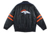 90s denver broncos starter leather jacket
