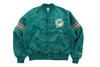 90s miami dolphins satin jacket