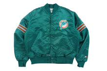  90s miami dolphins satin jacket