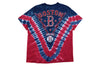 90s boston redsox tie dye tee