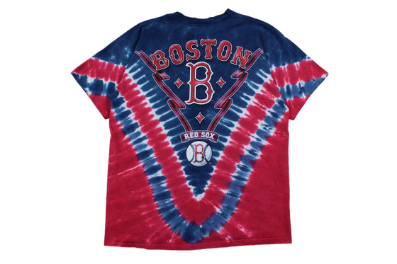 90s boston redsox tie dye tee