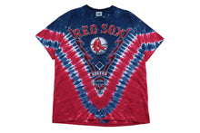  90s boston redsox tie dye tee