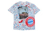 90s bayern munich big print tee