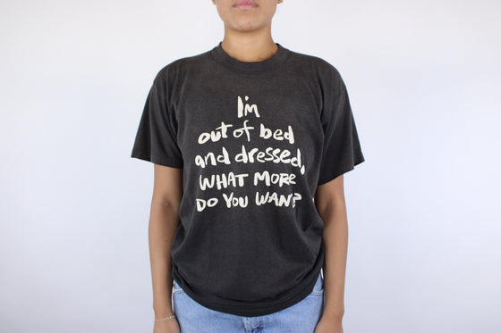 90s I'm out of bed tee