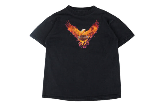 1998 harley davidson flaming eagle arizona tee