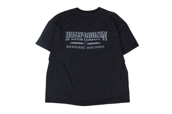 90s harley davidson wisconsin tee