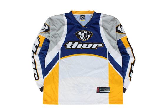 90s thor motocross l/s jersey