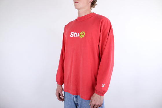 90s stussy stuc l/s tee