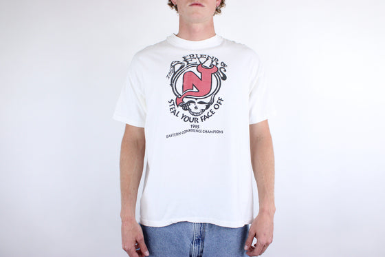 1995 grateful dead new jersey devils tee