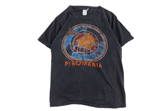 Vintage 80s deaf leppard pyromania band tee