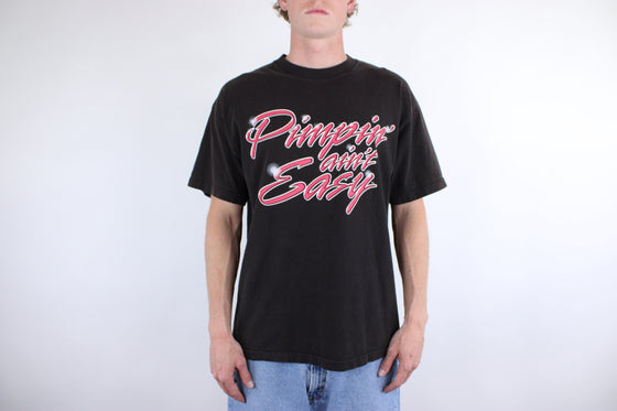 1991 the god father pimpin aint easy wrestling tee