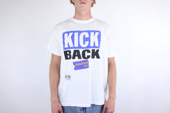 90s kick back block buster video tee