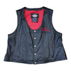 00's Harley Davidson Leather Vest