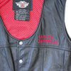 00's Harley Davidson Leather Vest