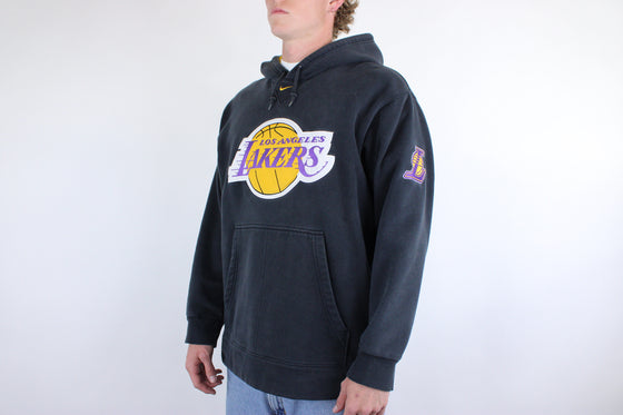 2000s nike lakers hoodie