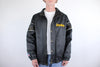 90s pittsburgh starter leather jacket